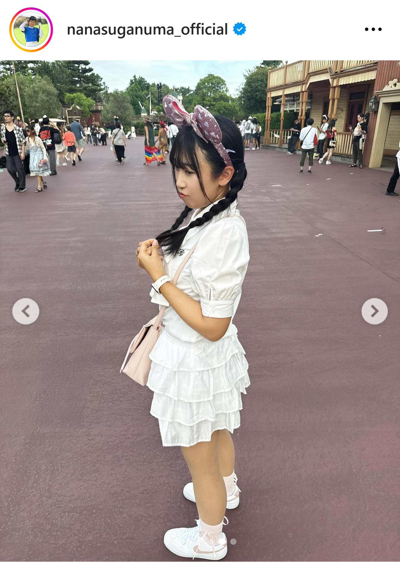 菅沼菜々のインスタグラムから