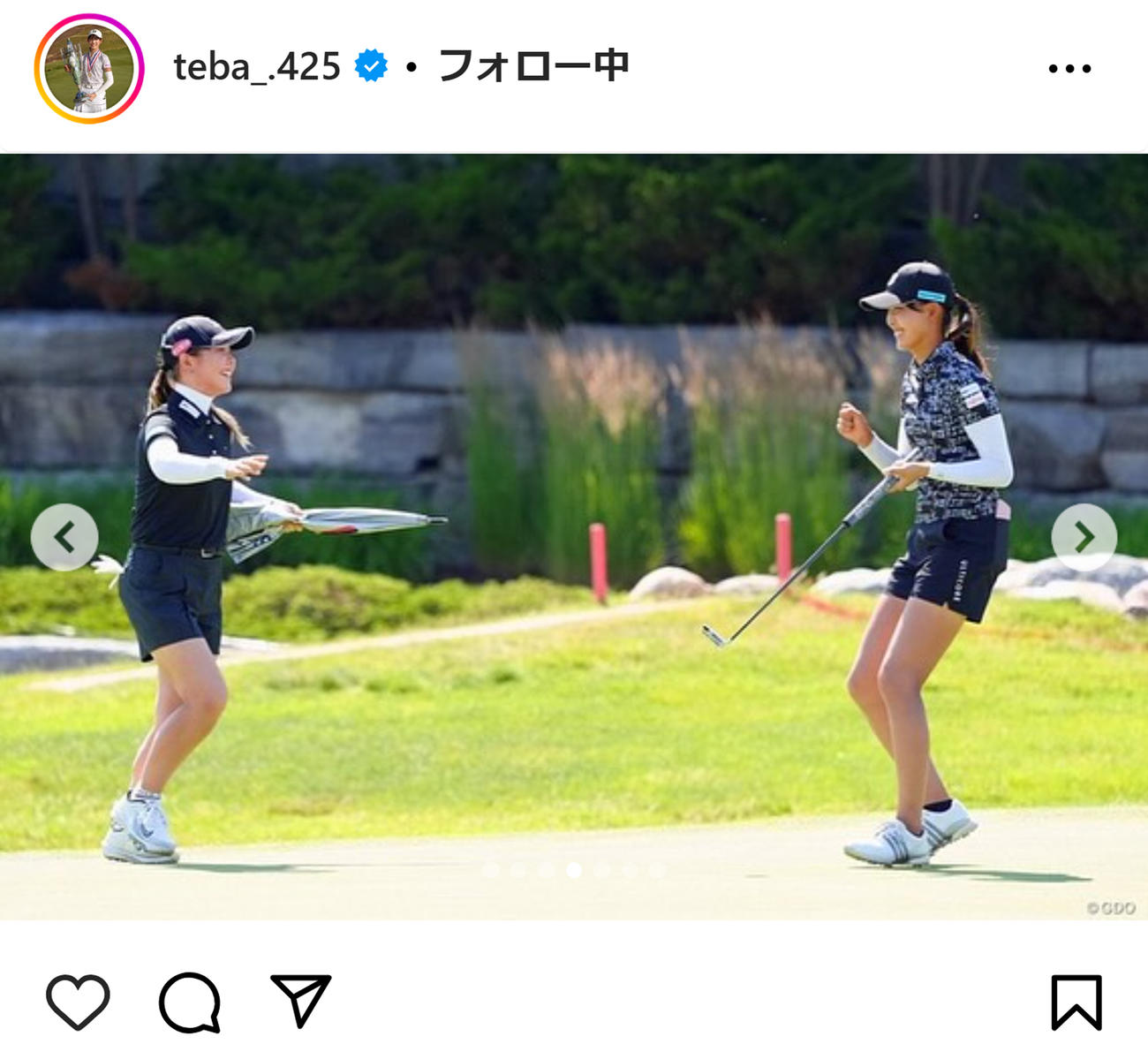 馬場咲希のインスタグラムから