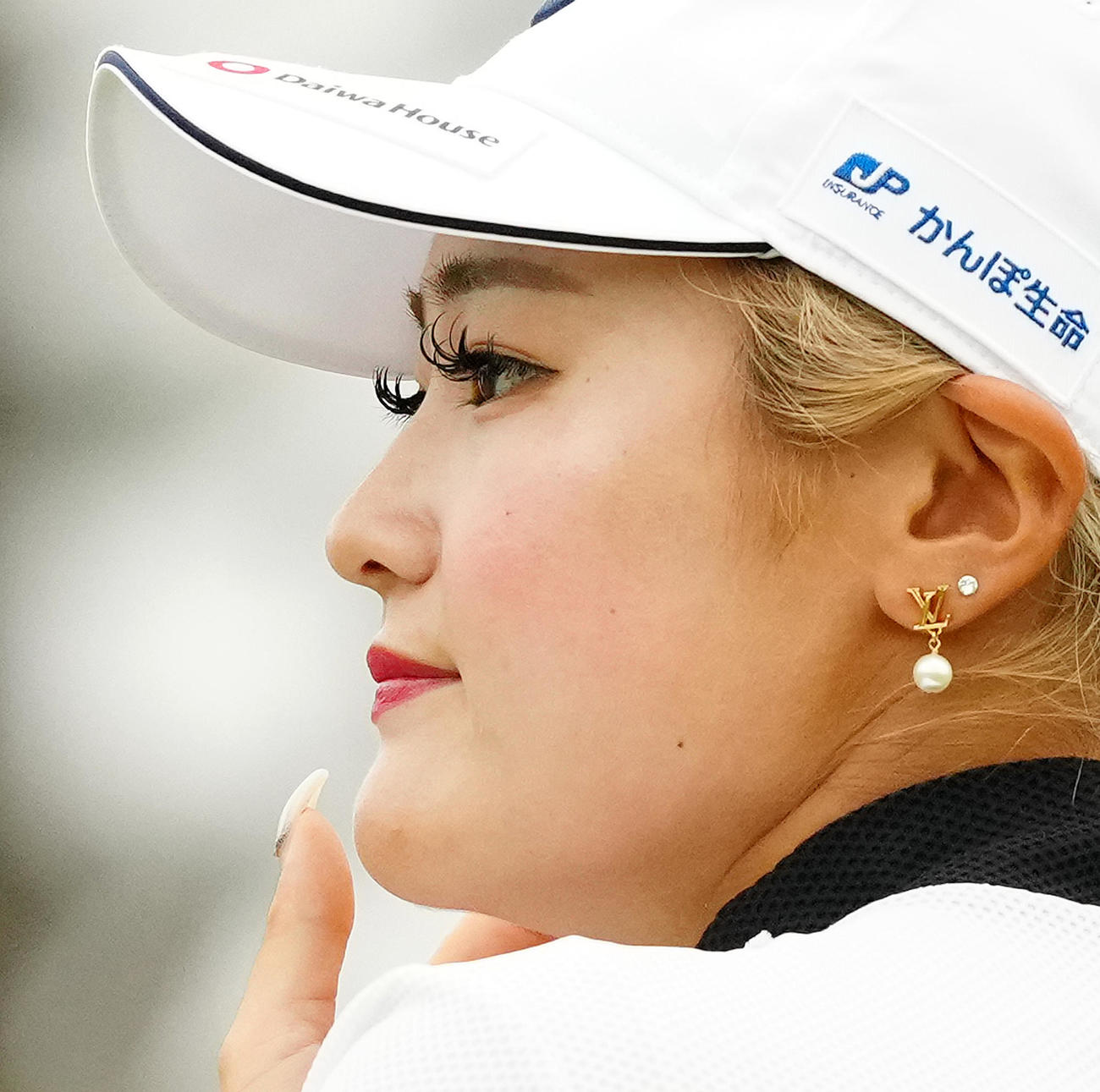 資生堂・JALレディースのプロアマ大会に臨む桑木（撮影・江口和貴）