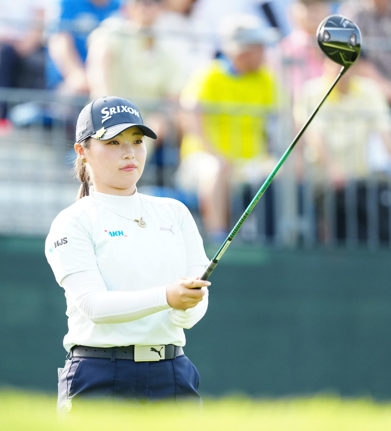 1番に臨む高久（撮影・江口和貴）