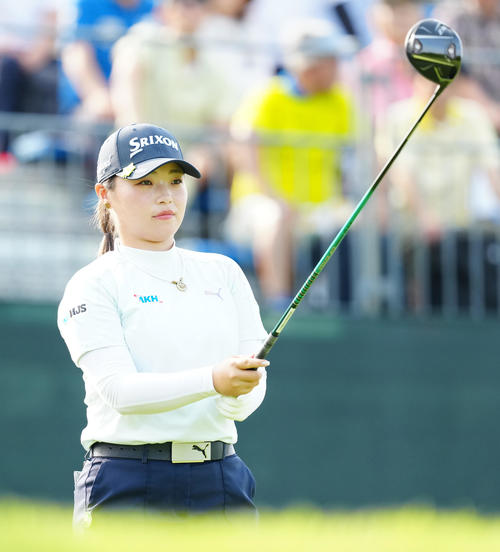 1番に臨む高久（撮影・江口和貴）