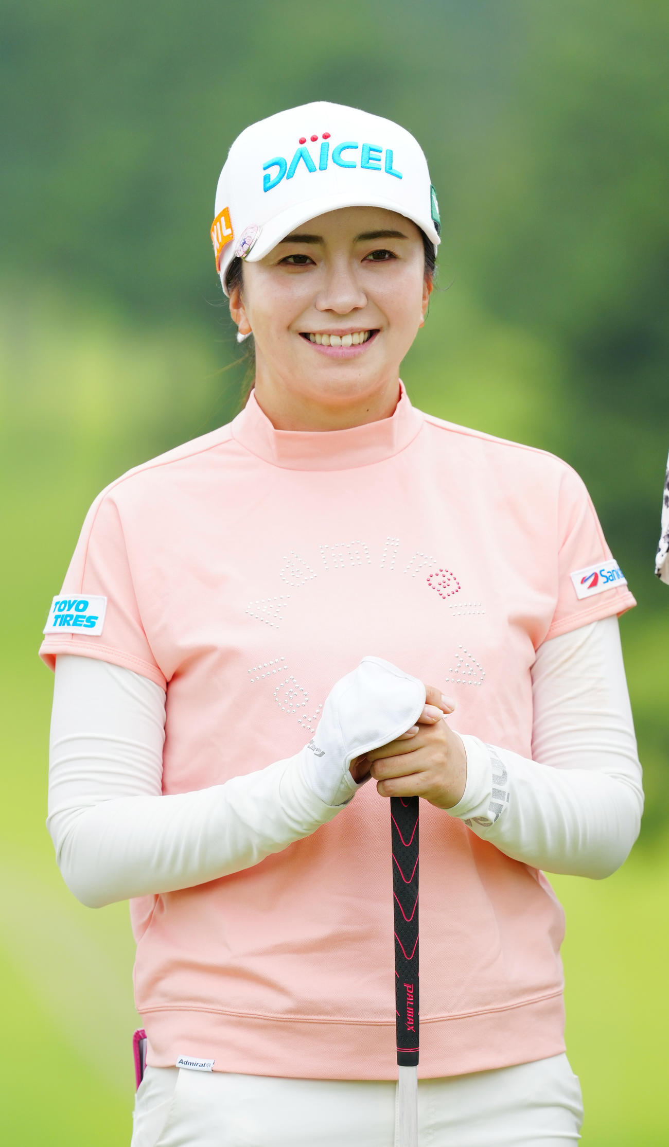 資生堂・JALレディースのプロアマ大会に臨む堀（撮影・江口和貴）