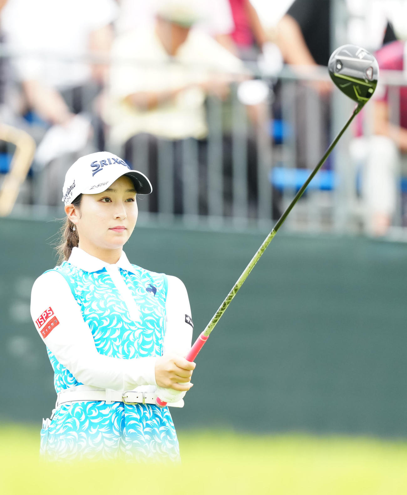 1番に臨む橋添（撮影・江口和貴）