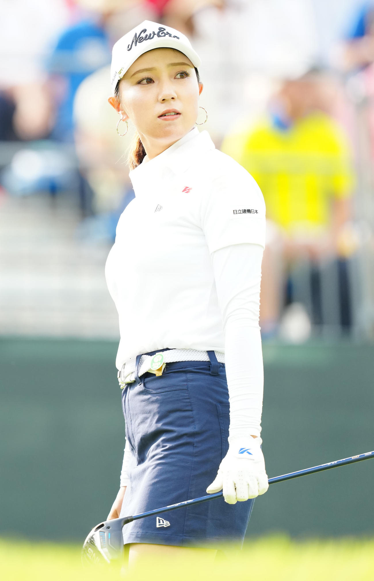 1番に臨む宮田（撮影・江口和貴）