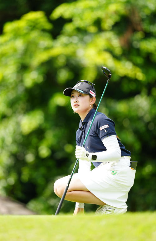 12番に臨む加藤（撮影・江口和貴）