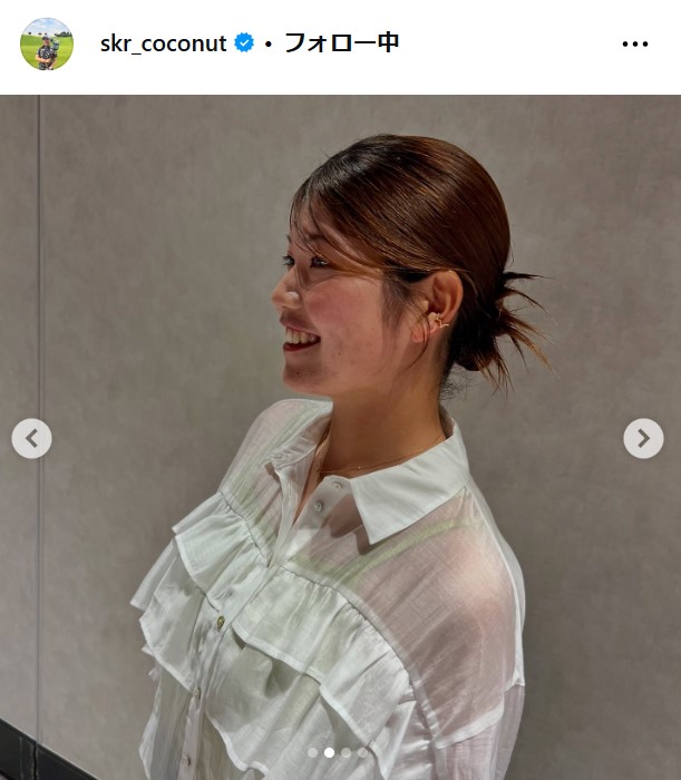 桜井心那のインスタグラムから