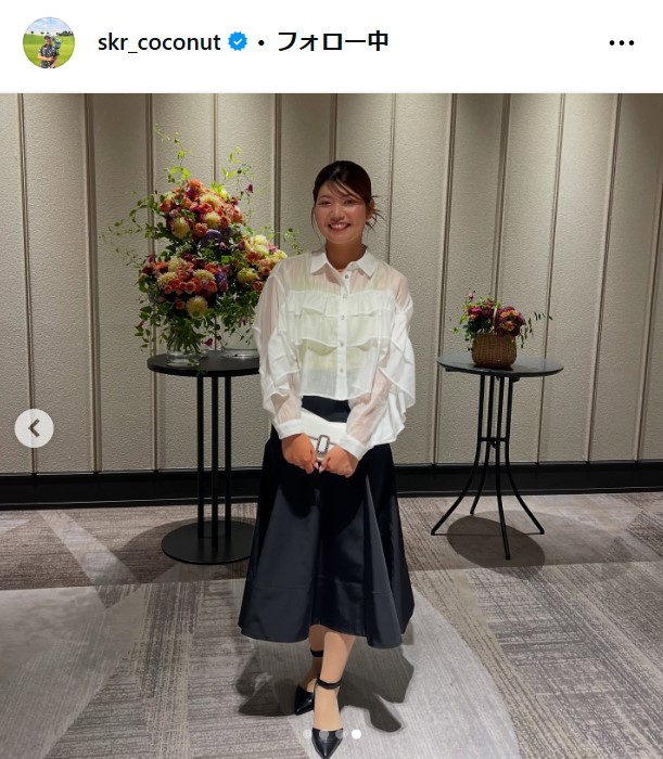 桜井心那のインスタグラムから