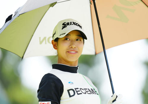 1番に臨む吉本こ（撮影・江口和貴）