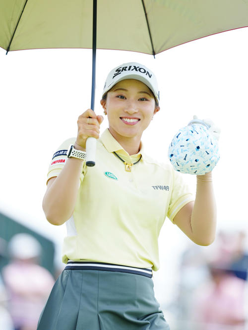 1番に臨む渋沢（撮影・江口和貴）