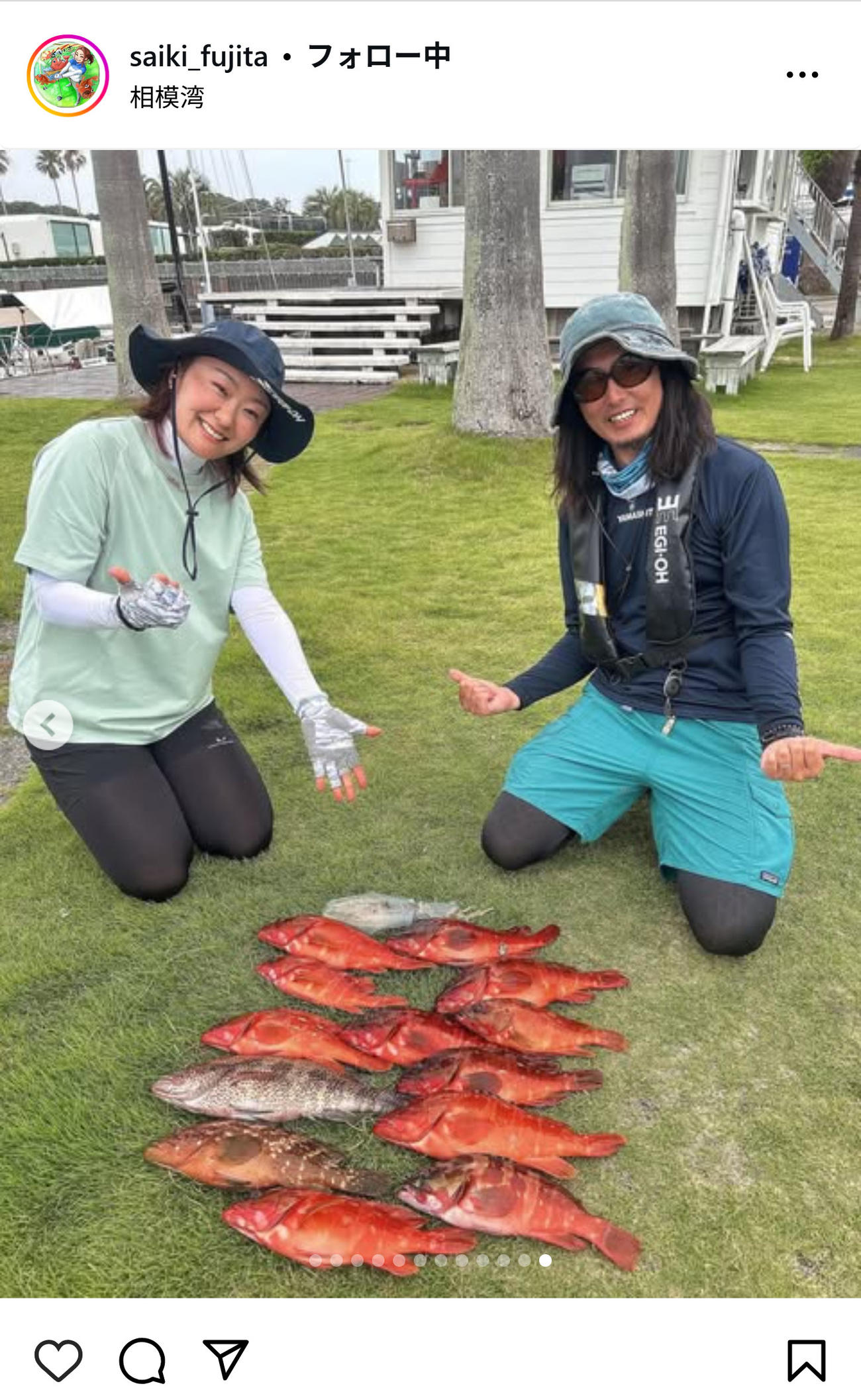 藤田さいきのインスタグラムから