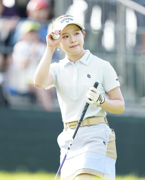 1番に臨む吉田（撮影・江口和貴）