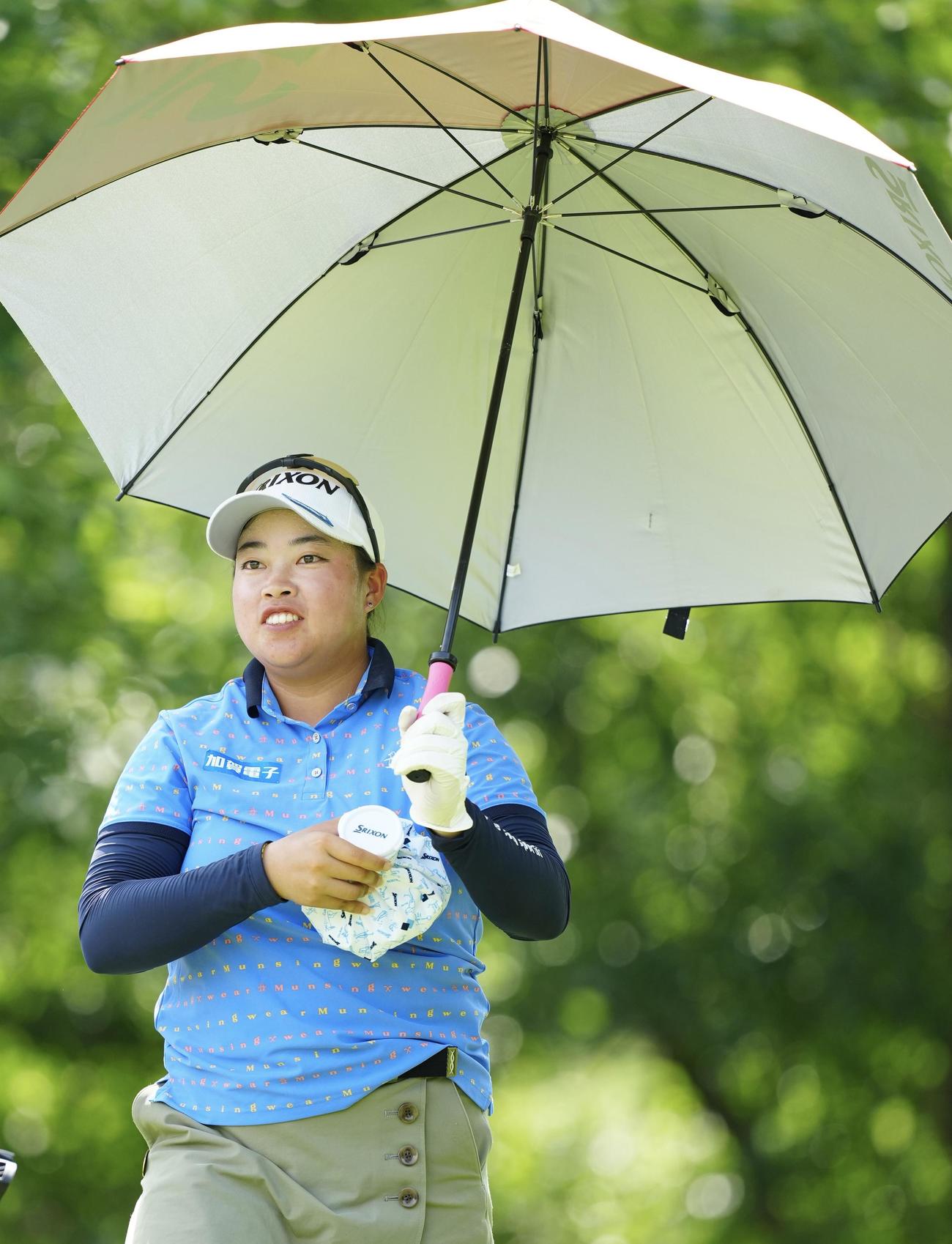 2番に臨む入谷（撮影・江口和貴）