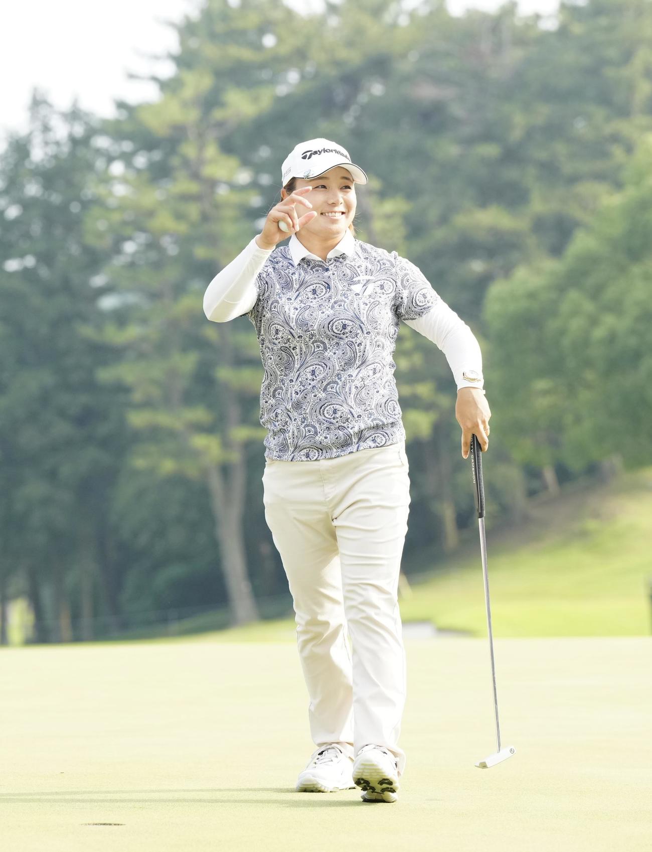 プレーオフを制した永峰（撮影・江口和貴）