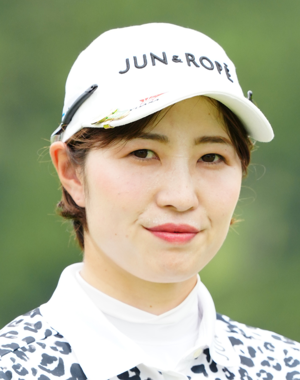 資生堂・JALレディースのプロアマ大会に臨む蛭田（撮影・江口和貴）