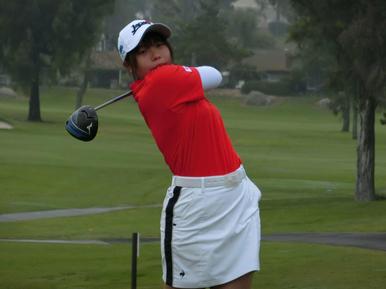 13－14歳の部女子の竹田妃菜（C）IJGA