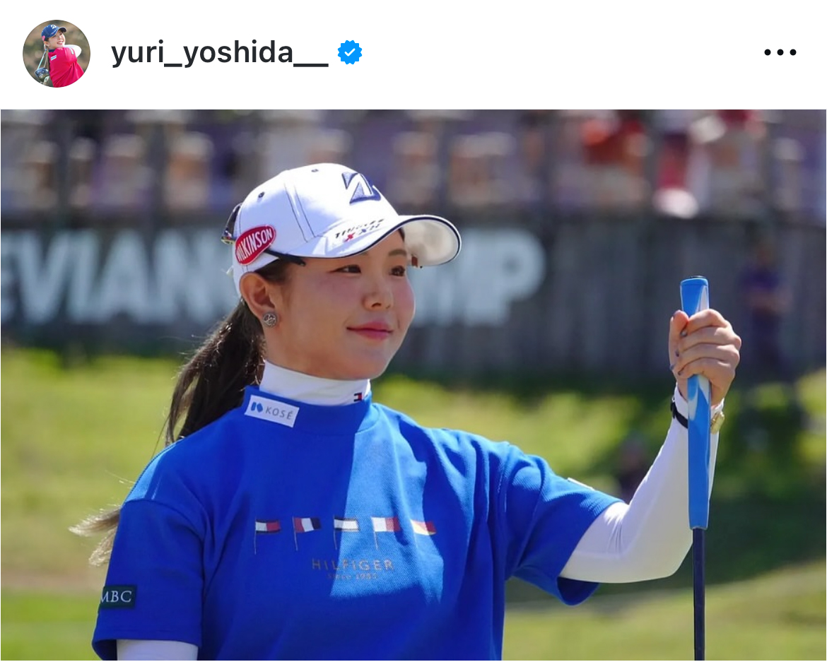 吉田優利のインスタグラムから
