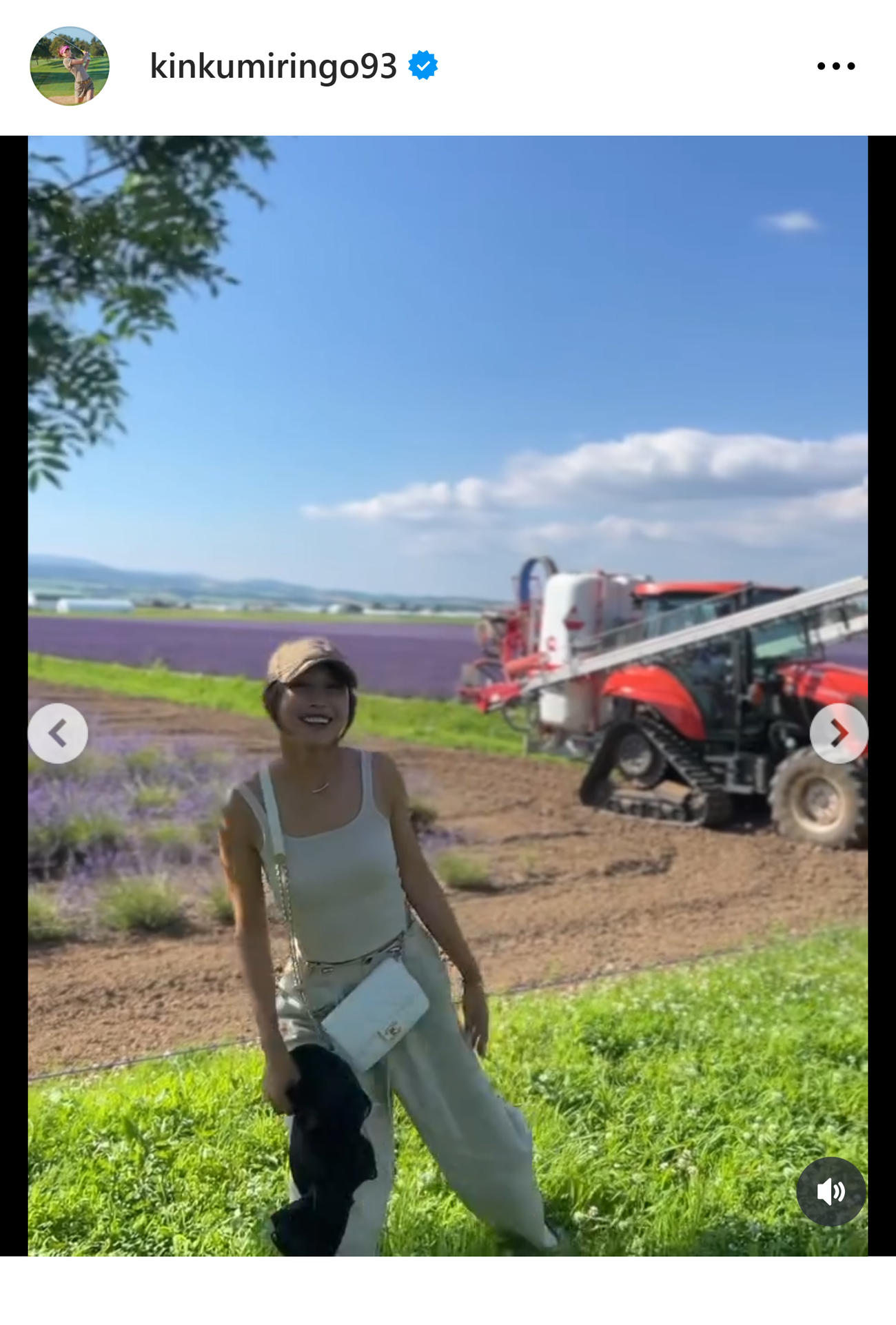 金田久美子のインスタグラムから