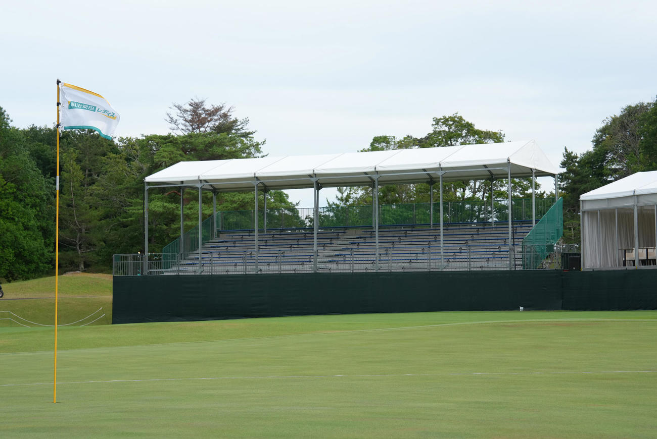 3日間、無観客での開催が決定した仙台クラシックGC（撮影・足立雅史）