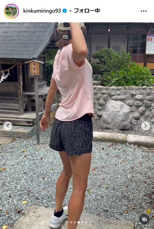 金田久美子のインスタグラムから