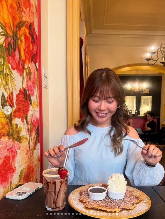 吉田優利のインスタグラムから