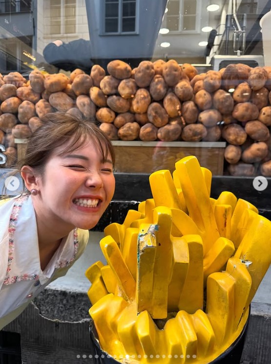 吉田優利のインスタグラムから
