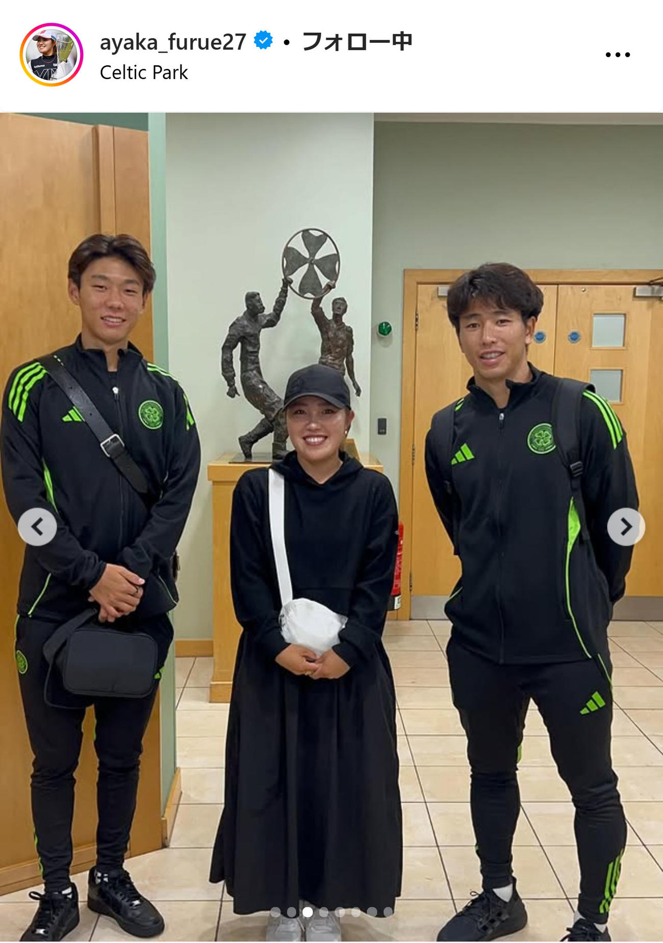 古江彩佳のインスタグラムから