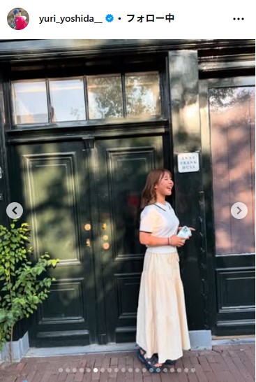 吉田優利のインスタグラムから