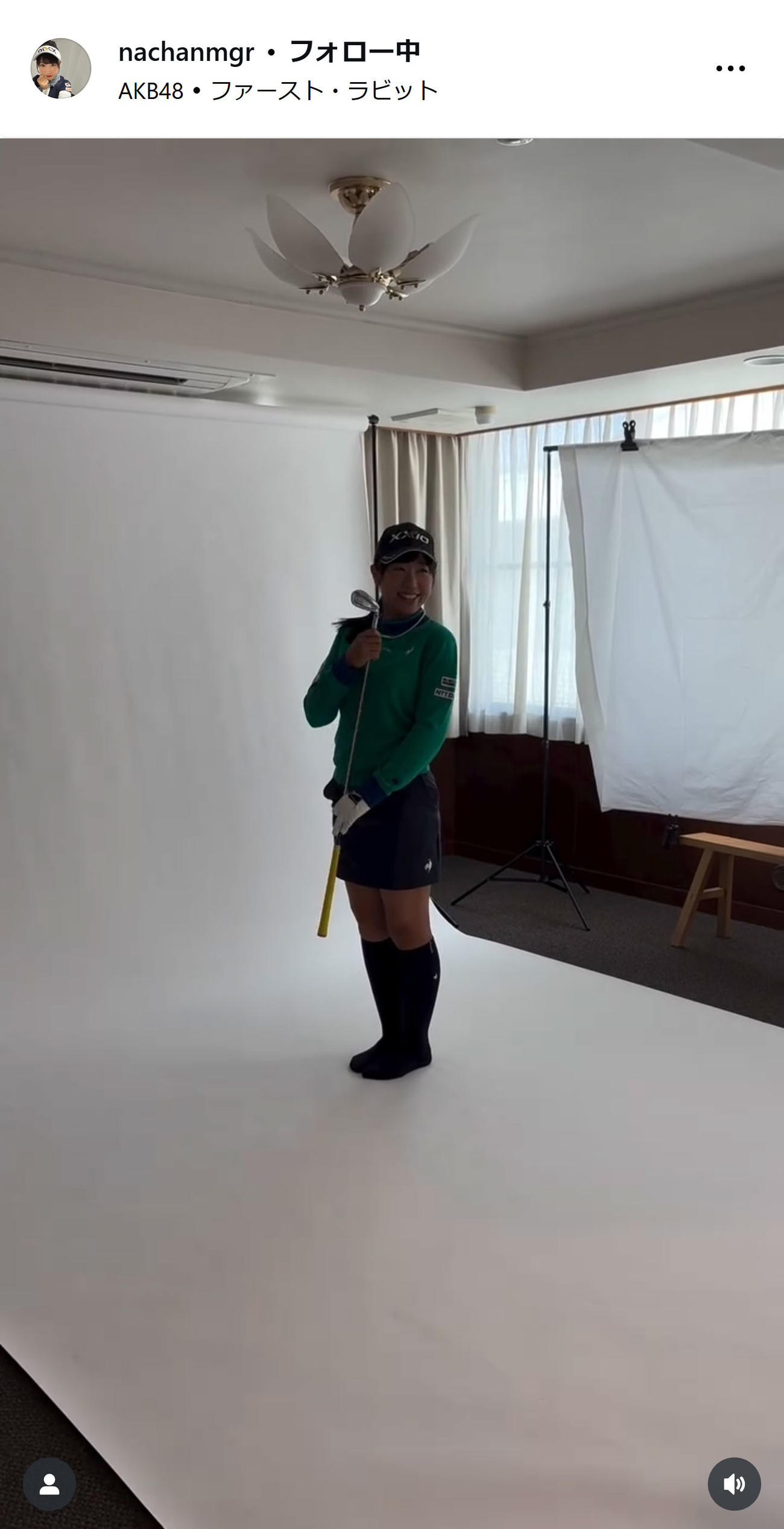 菅沼菜々のマネジャーのインスタグラムから