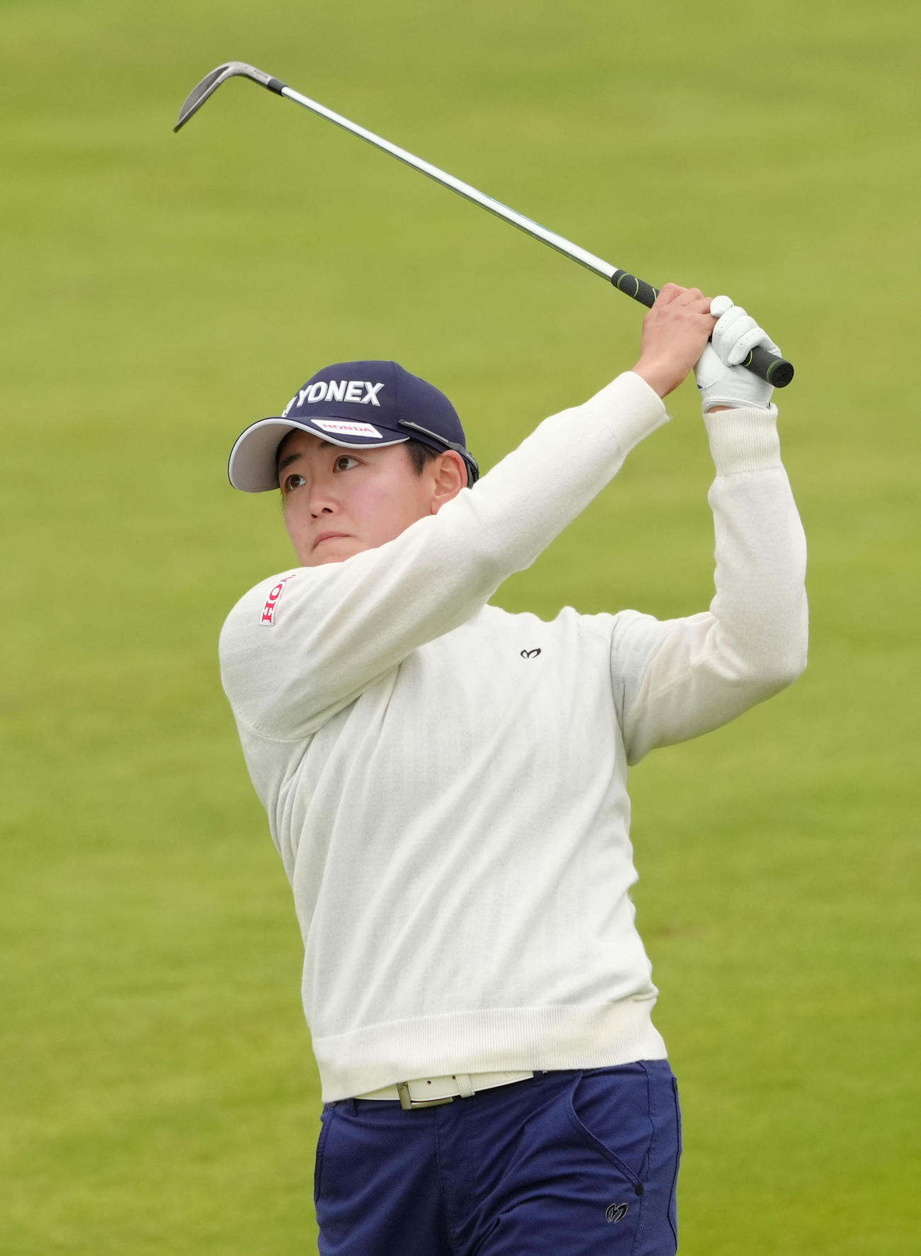 第3ラウンド、通算1アンダーで42位の岩井明愛（共同）