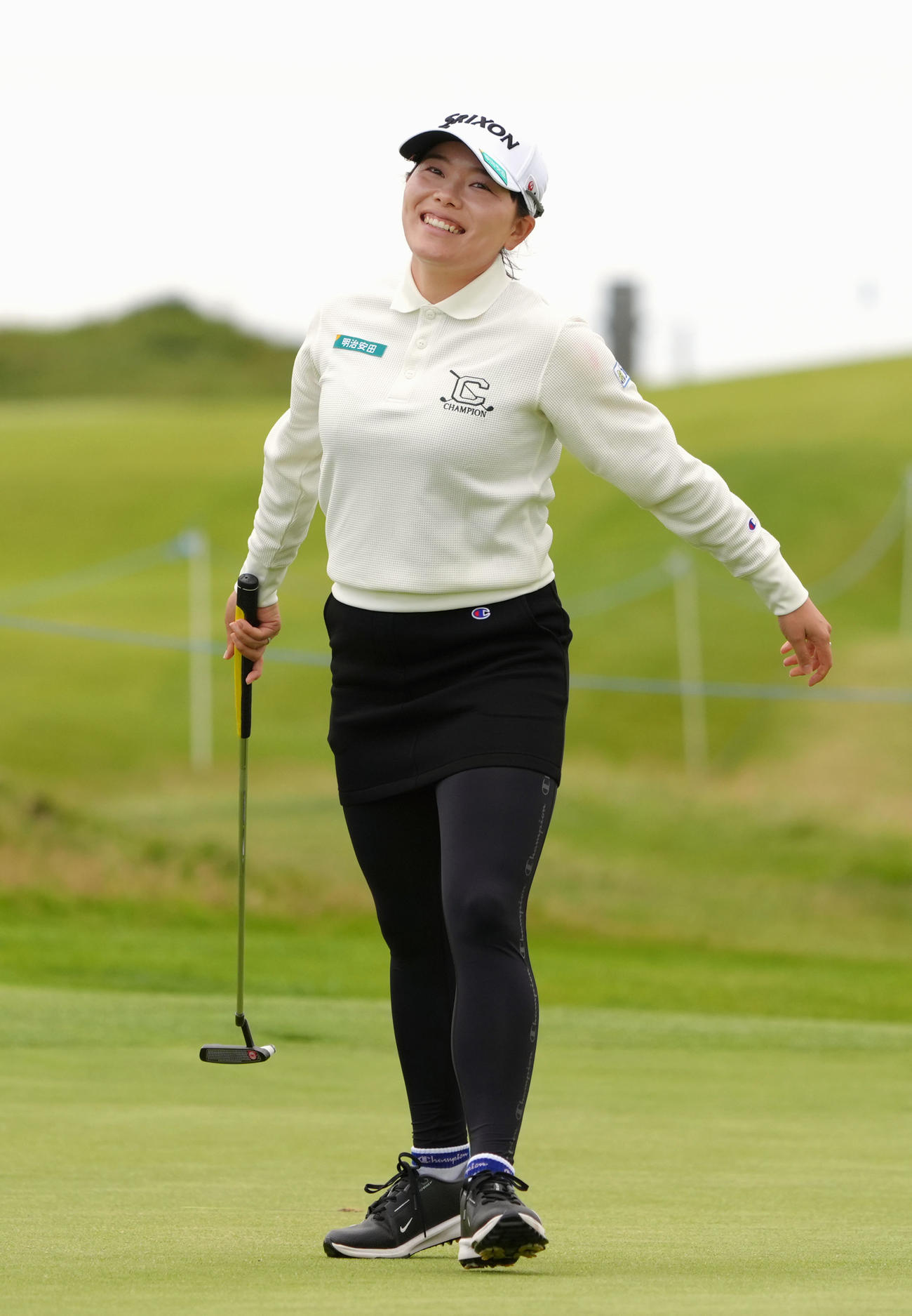 第3ラウンド、通算5アンダーで18位に後退した勝みなみ（共同）