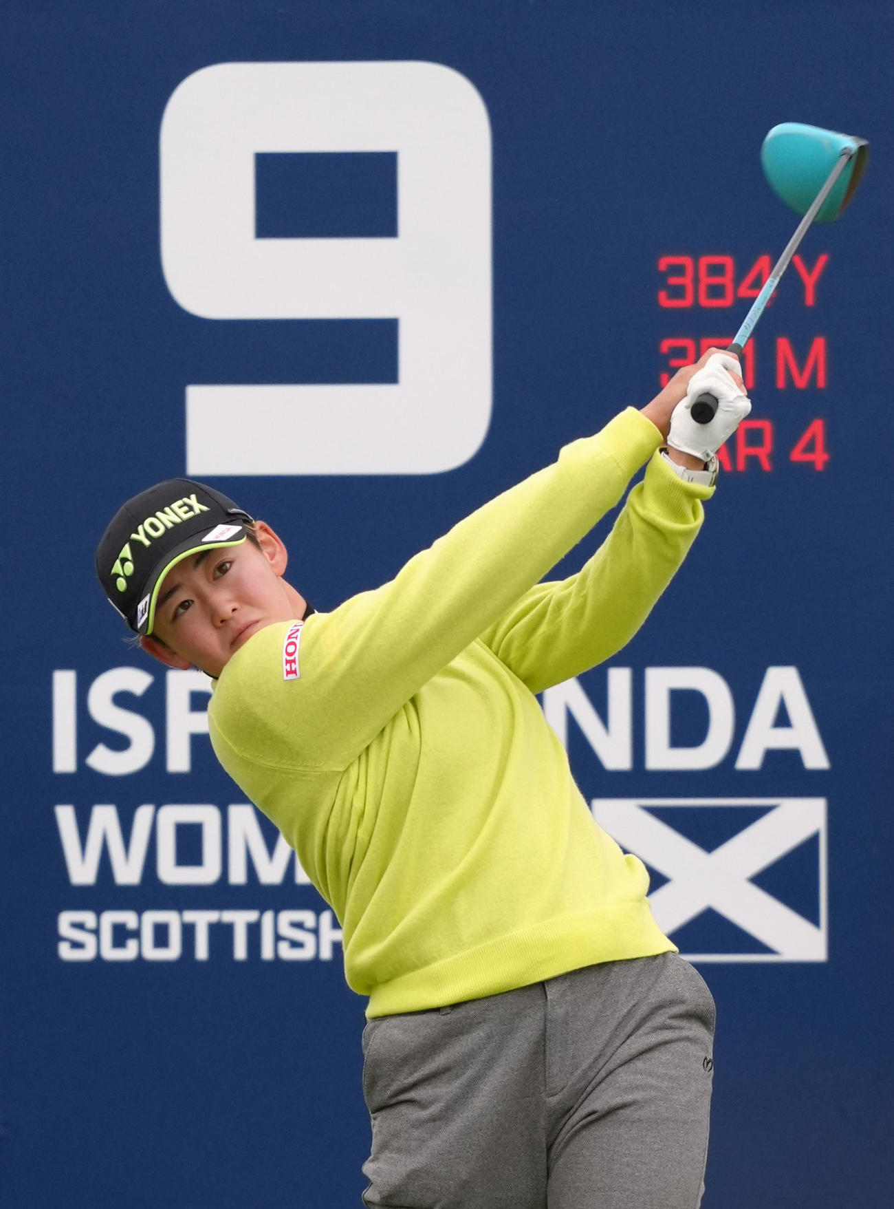 最終ラウンド、通算6アンダーで16位の岩井明愛（共同）