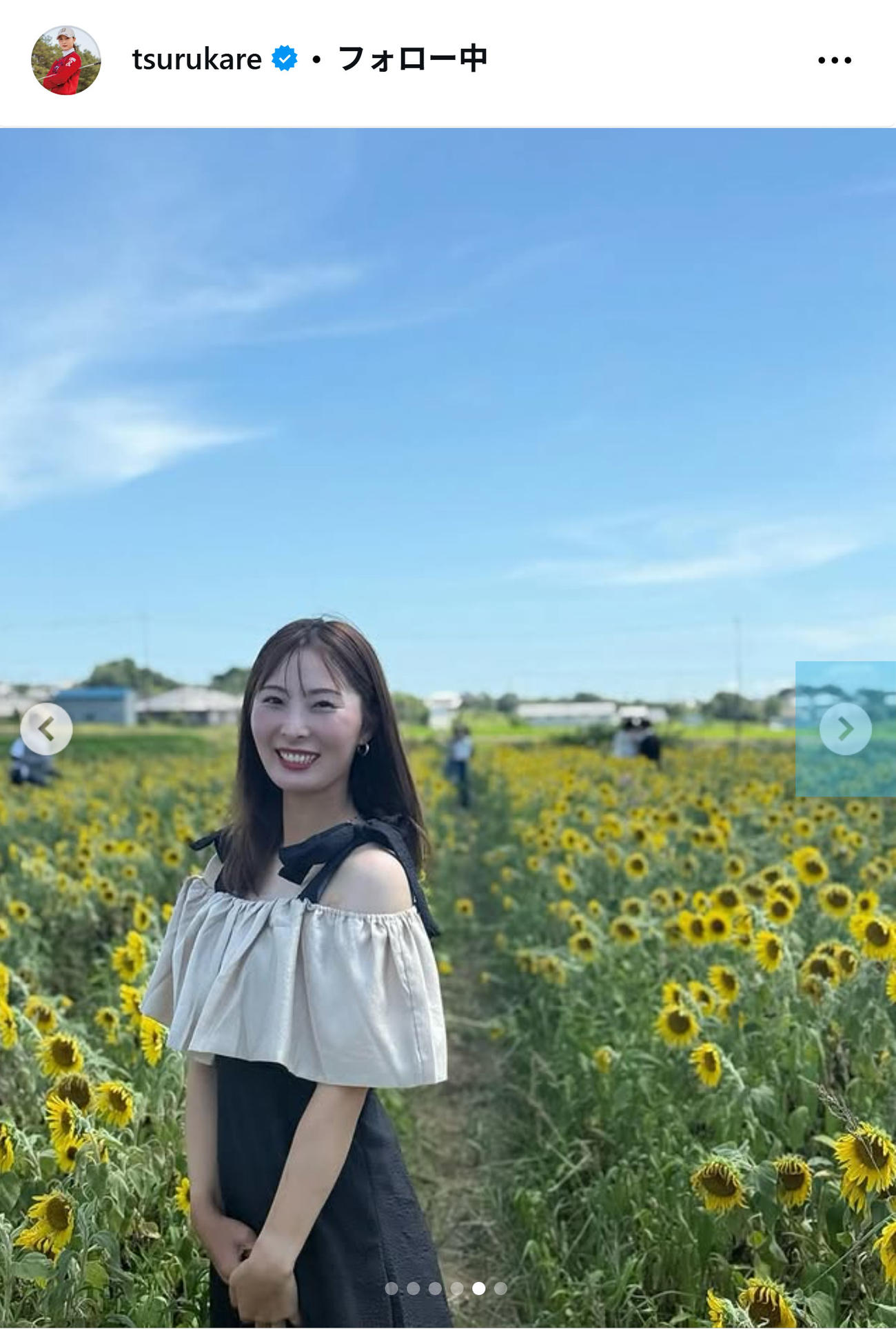 鶴岡果恋のインスタグラムから