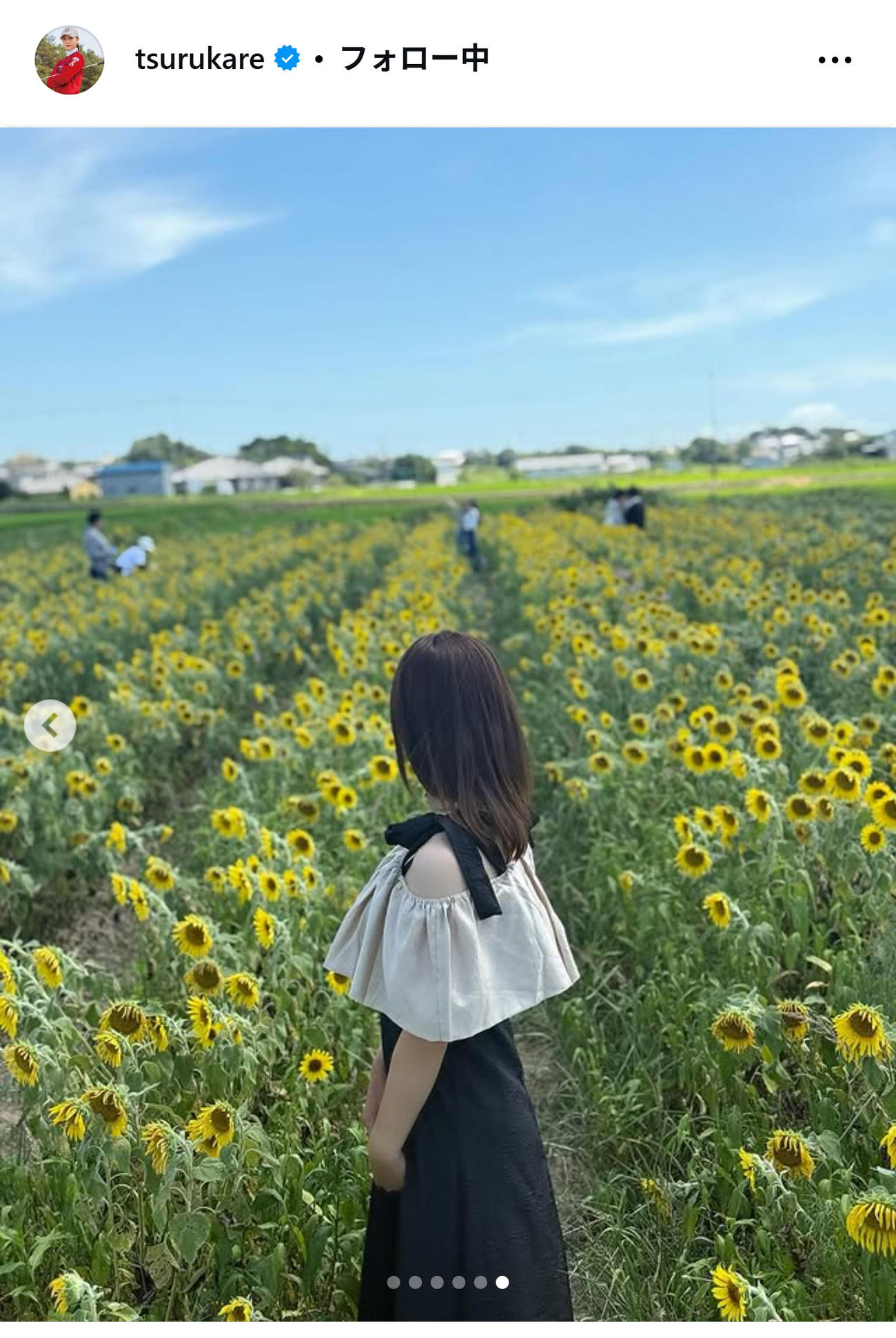 鶴岡果恋のインスタグラムから