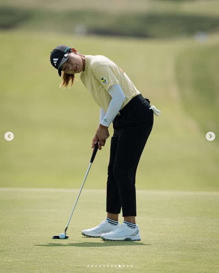 AIG全英女子オープンのインスタグラムから