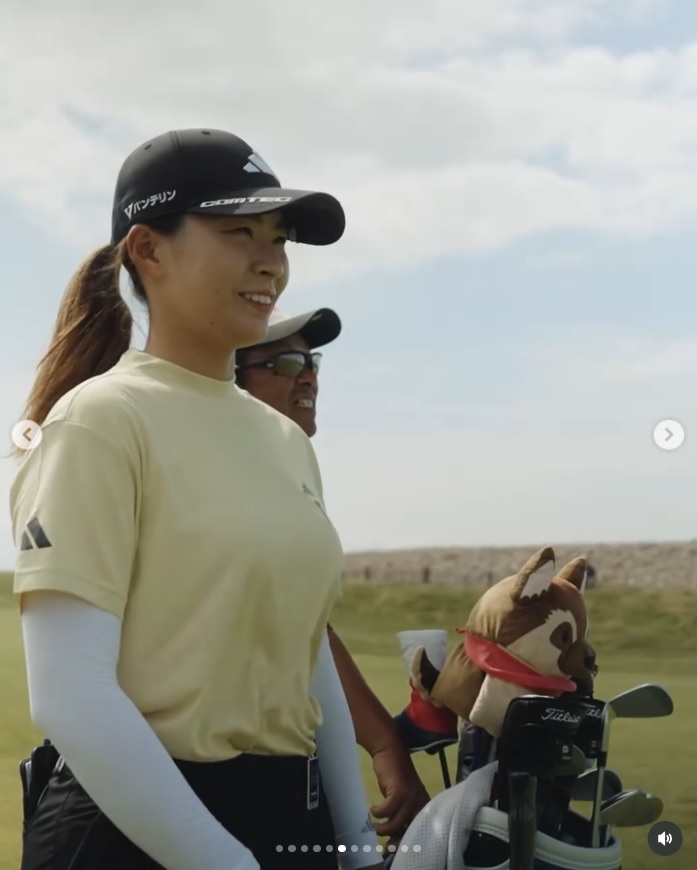 AIG全英女子オープンのインスタグラムから