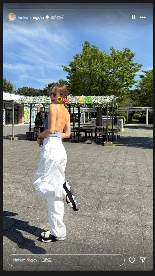金田久美子のインスタグラムから