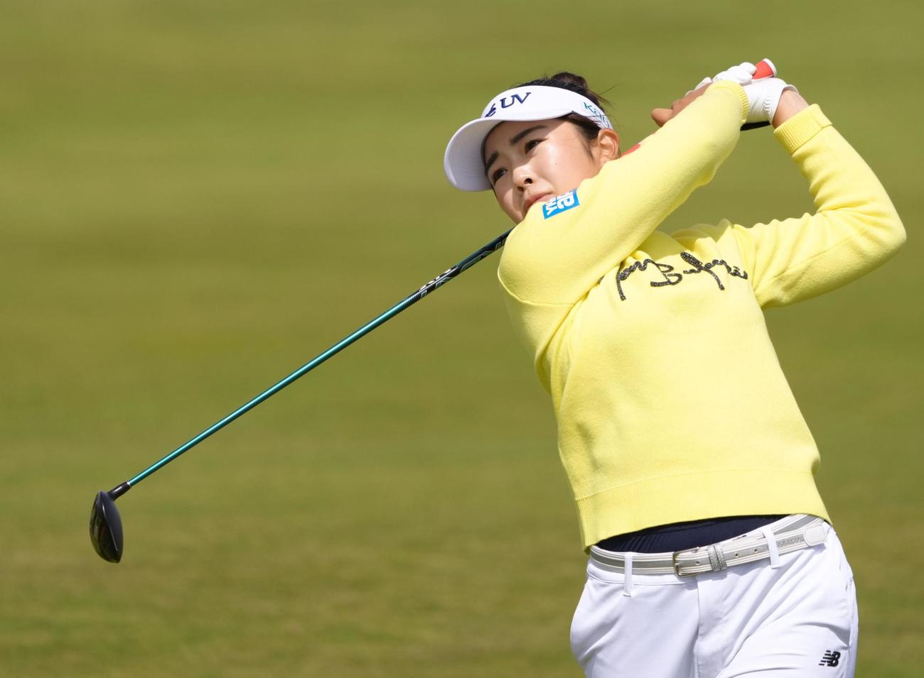 AIG全英女子オープンを通算11アンダーで制した山下美夢有（共同）