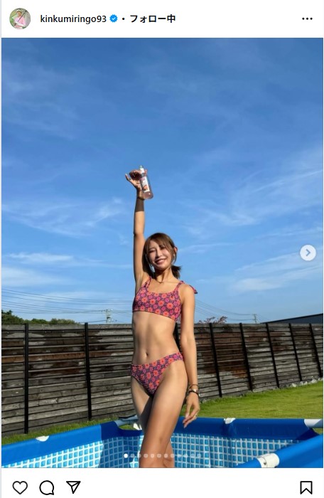 金田久美子のインスタグラムから