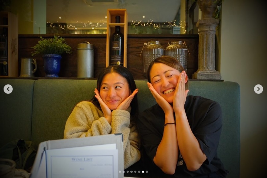 岩井千怜のインスタグラムから
