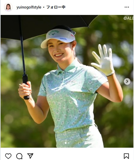 河本結のインスタグラムから