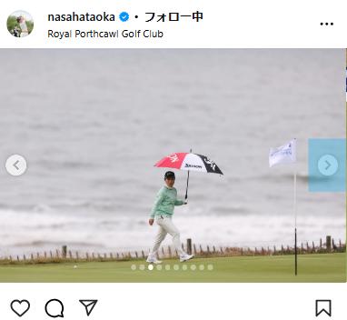 畑岡奈紗のインスタグラムから