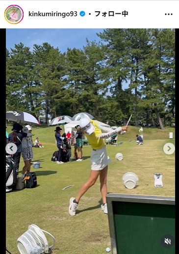 金田久美子のインスタグラムから