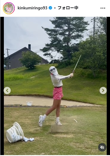 金田久美子のインスタグラムから