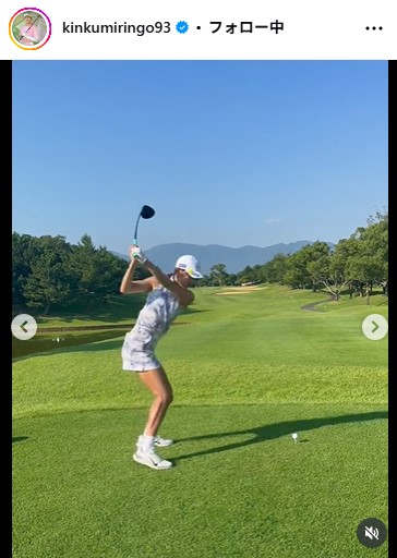 金田久美子のインスタグラムから