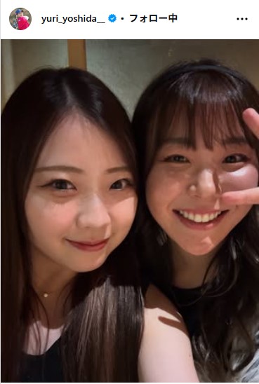吉田優利のインスタグラムから