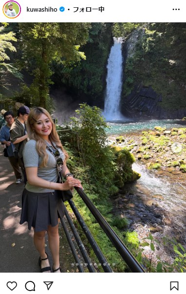桑木志帆のインスタグラムから