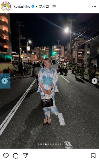桑木志帆のインスタグラムから