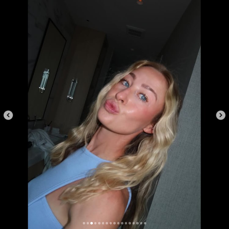 ネリー・コルダのインスタグラムから