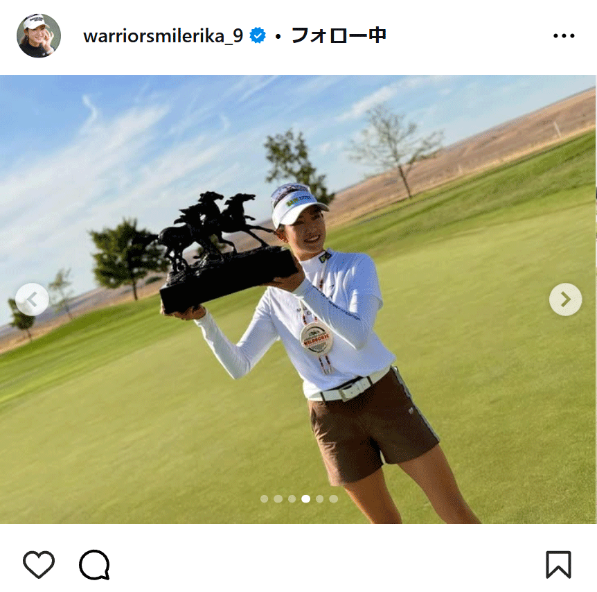 原英莉花のインスタグラムから