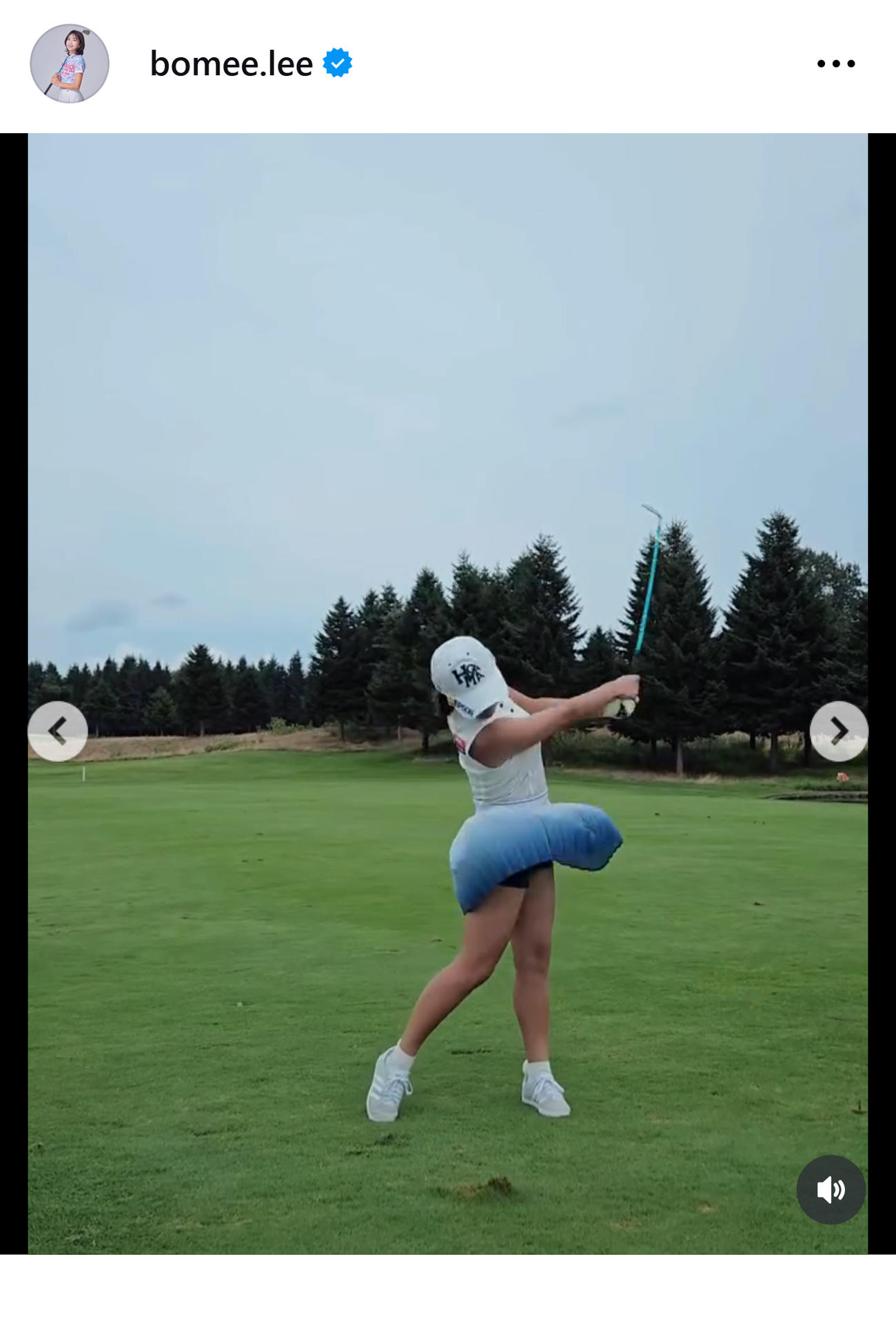 イ・ボミさんのインスタグラムから